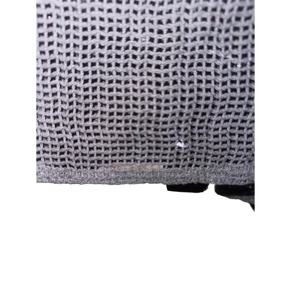 Patrizia Luca Milano Women's Black Mesh A-Line Midi Skirt Size L - Picture 9 of 14